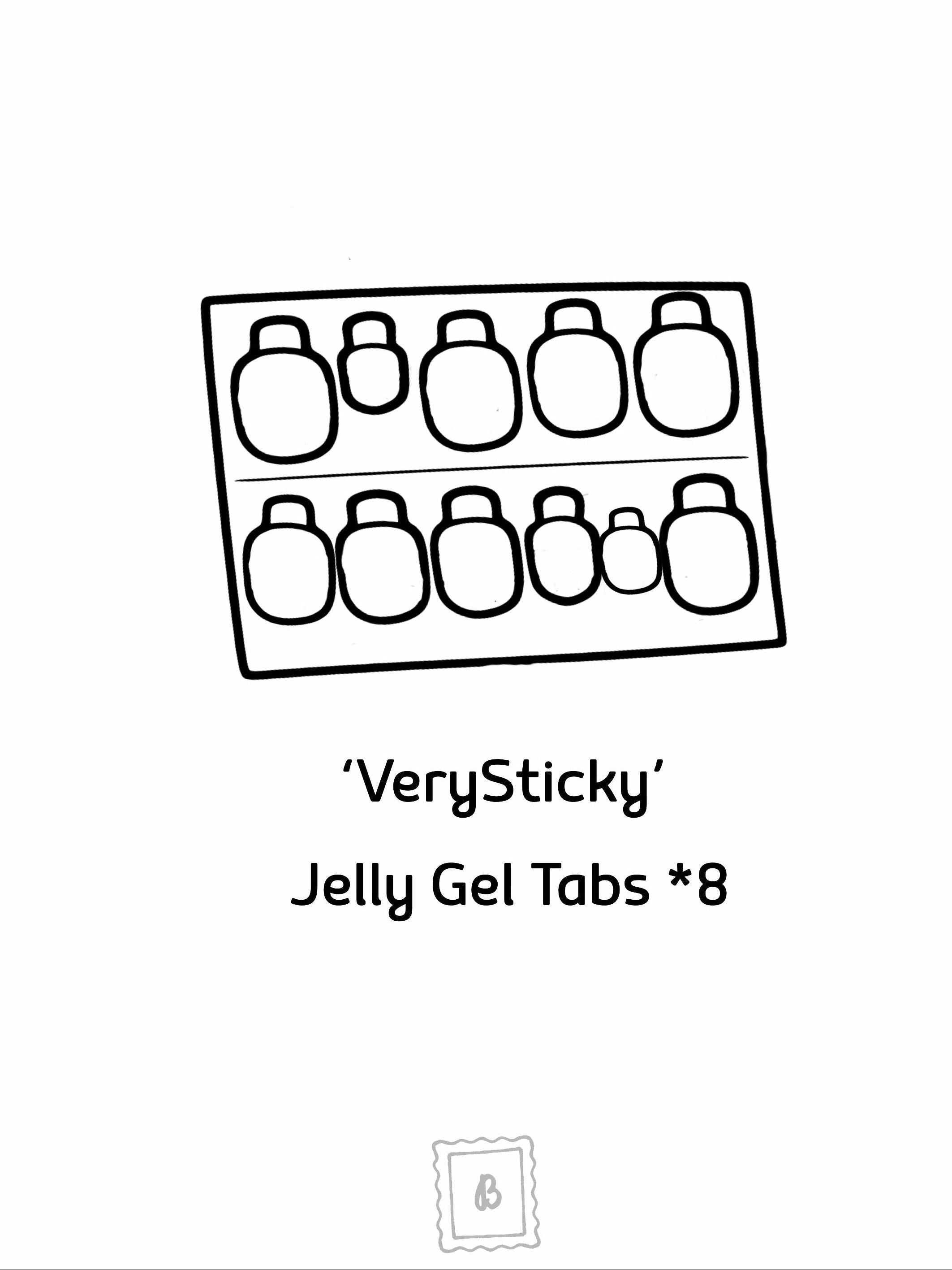 Get more VerySticky Jelly Gel Tabs
